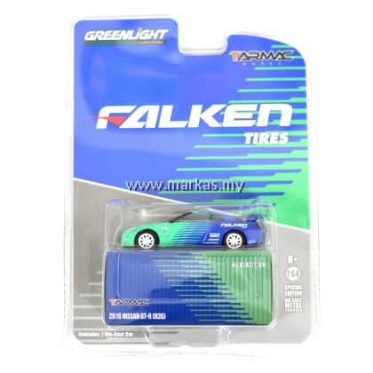 GREENLIGHT TARMAC WORKS 2015 NISSAN GT-R R35 FALKEN TIRES