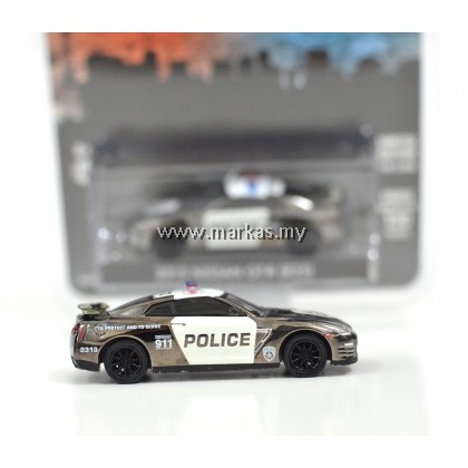  GREENLIGHT X MIJO EXCLUSIVE 2015 NISSAN GT-R R35 US POLICE
