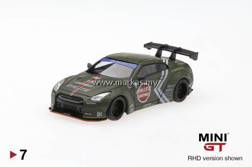 MINI GT 1/64 LB☆WORKS NISSAN GT-R R35 TYPE ZERO FIGHTER (HIGH REAR