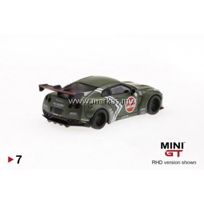 MINI GT 1/64 LB☆WORKS NISSAN GT-R R35 TYPE ZERO FIGHTER (HIGH REAR