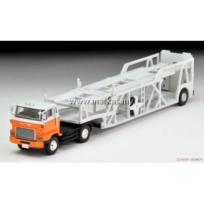 TOMICA LIMITED VINTAGE NEO LV-N89D HINO CAR TRANSPORTER (WHITE/ORANGE)