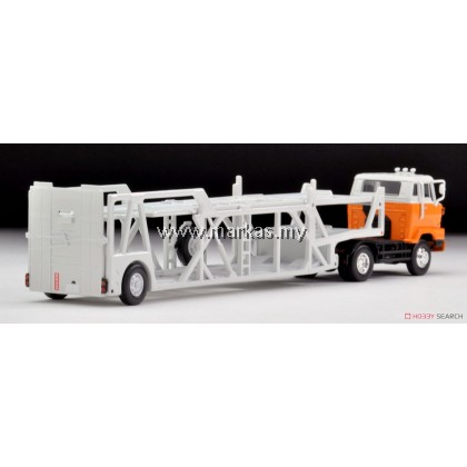 TOMICA LIMITED VINTAGE NEO LV-N89D HINO CAR TRANSPORTER (WHITE/ORANGE)