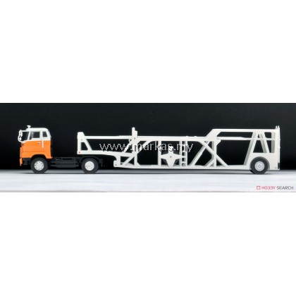TOMICA LIMITED VINTAGE NEO LV-N89D HINO CAR TRANSPORTER (WHITE/ORANGE)