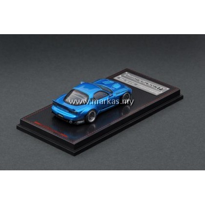 IGNITION MODEL 1/64 ROCKET BUNNY RX-7 (FD3S) BLUE METALLIC *TARMAC WORKS EXCLUSIVE COLOR
