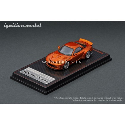 IGNITION MODEL 1/64 ROCKET BUNNY RX-7 (FD3S) ORANGE METALLIC