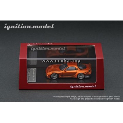 IGNITION MODEL 1/64 ROCKET BUNNY RX-7 (FD3S) ORANGE METALLIC