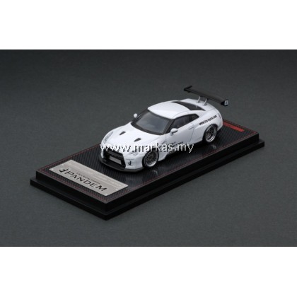 (PO) IGNITION MODEL 1/64 PANDEM R35 GT-R WHITE