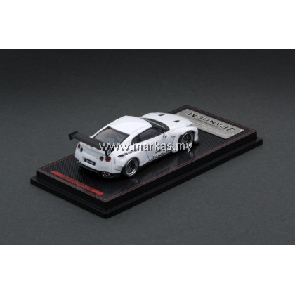 (PO) IGNITION MODEL 1/64 PANDEM R35 GT-R WHITE