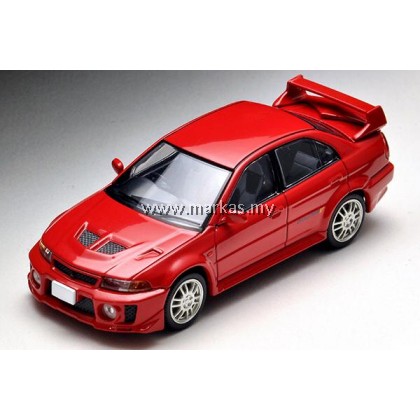 TOMICA LIMITED VINTAGE 1/64 LV-N187B MITSUBISHI GSR LANCER EVOLUTION V (RED)