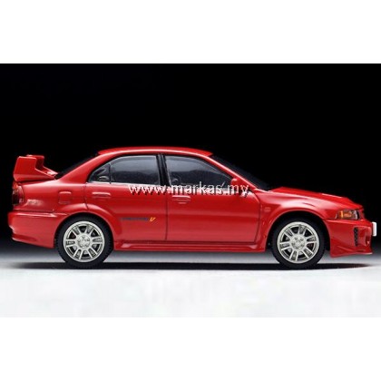 TOMICA LIMITED VINTAGE 1/64 LV-N187B MITSUBISHI GSR LANCER EVOLUTION V (RED)