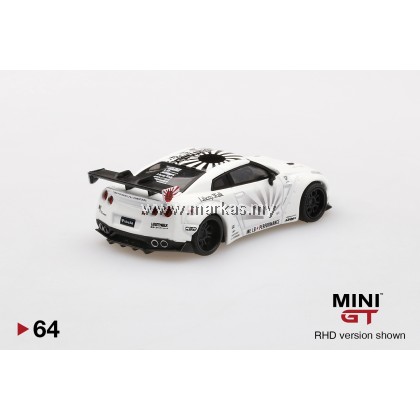MINI GT 1/64 #64 LB WORKS NISSAN GT-R R35 TYPE 1 REAR WING VERS
