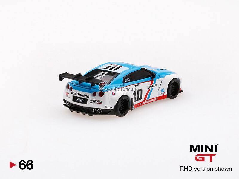 MINI GT 1/64 #66 MALAYSIA EXCLUSIVE LB☆WORKS NISSAN GT-R R35 TYPE 1