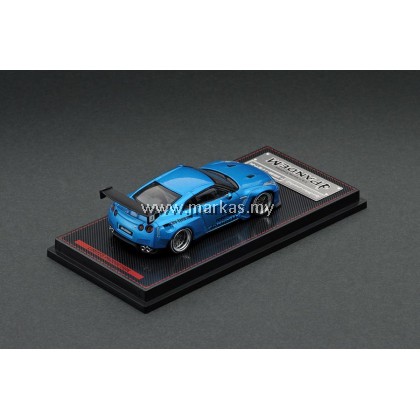 IGNITION MODEL 1/64 1747 PANDEM R35 GT-R BLUE METALLIC