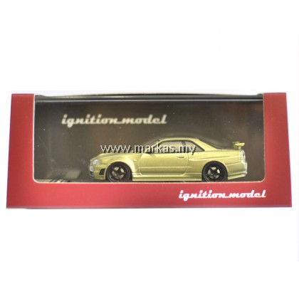 IGNITION MODEL 1/64 NISMO R34 GT-R Z TUNE GREEN METALLIC