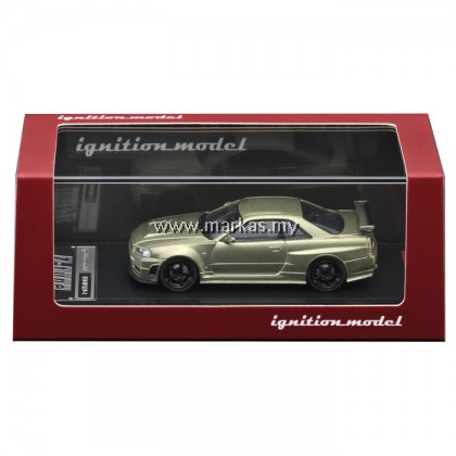 IGNITION MODEL 1/64 NISMO R34 GT-R Z TUNE GREEN METALLIC