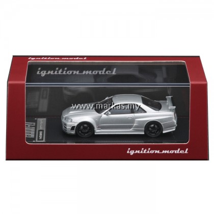 IGNITION MODEL 1/64 NISMO R34 GT-R Z-TUNE SILVER (NISMO SPECIAL EVENT)