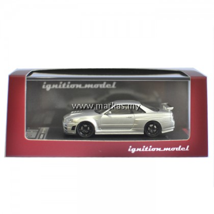 IGNITION MODEL 1/64 NISMO R34 GT-R Z-TUNE SILVER (NISMO SPECIAL EVENT)