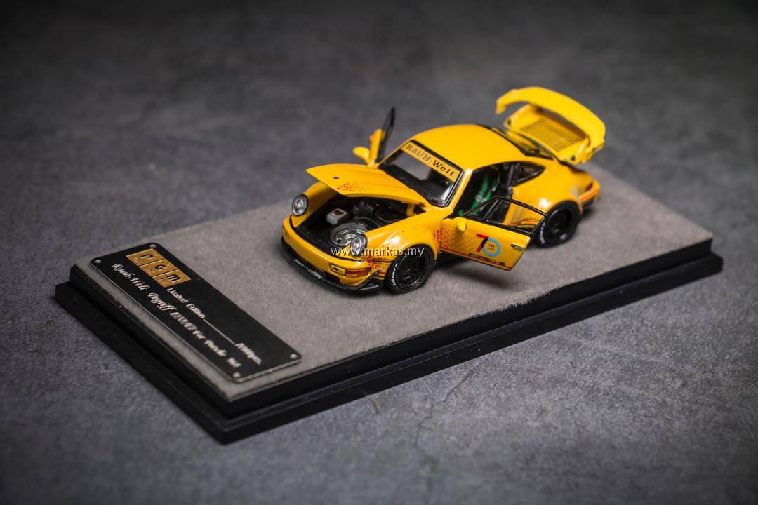 PO) PGM 1/64 RAUH-WELT / RWB964 70TH YELLOW STANDARD BASE