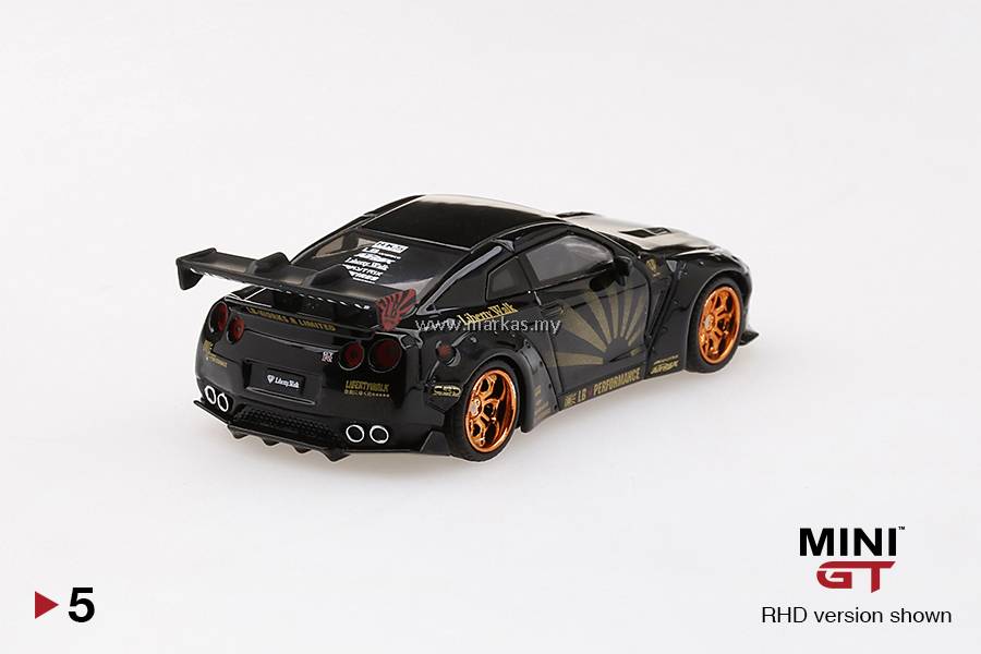 MINI GT 1/64 #05 LB WORKS NISSAN GTR R35 TYPE 1 REAR WING 1+