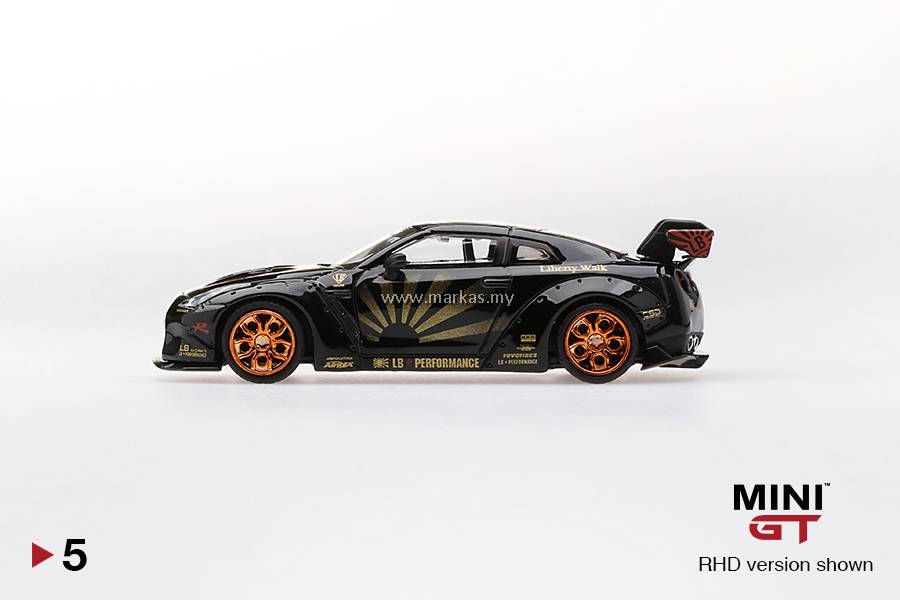 MINI GT 1/64 #05 LB WORKS NISSAN GTR R35 TYPE 1 REAR WING 1+
