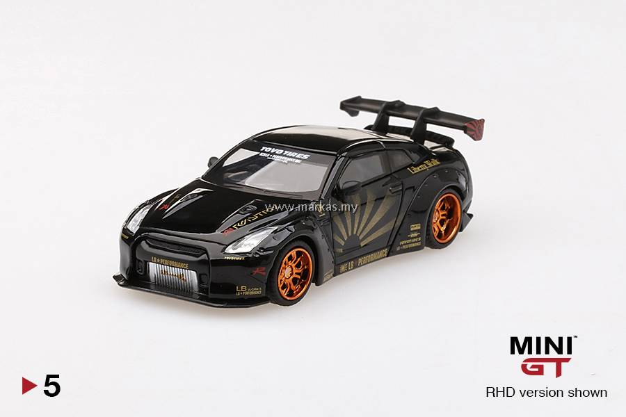 MINI GT 1/64 #05 LB WORKS NISSAN GTR R35 TYPE 1 REAR WING 1+