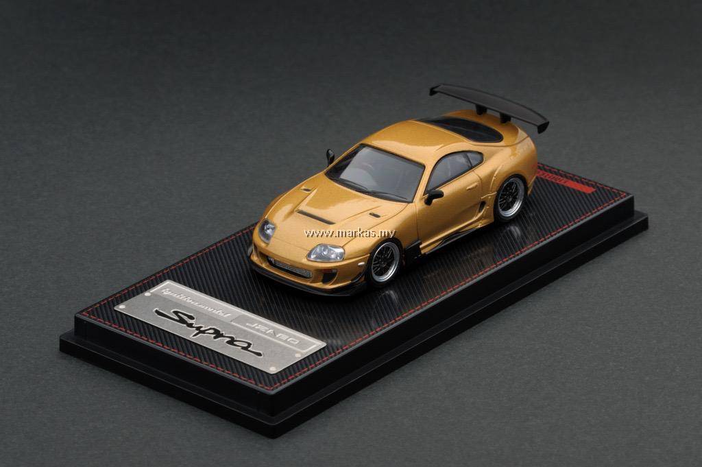 ignition.model スープラ ゴールド 限定版 IGNITION MODEL 1/64 TOYOTA SUPRA (JZA80) GOLD
