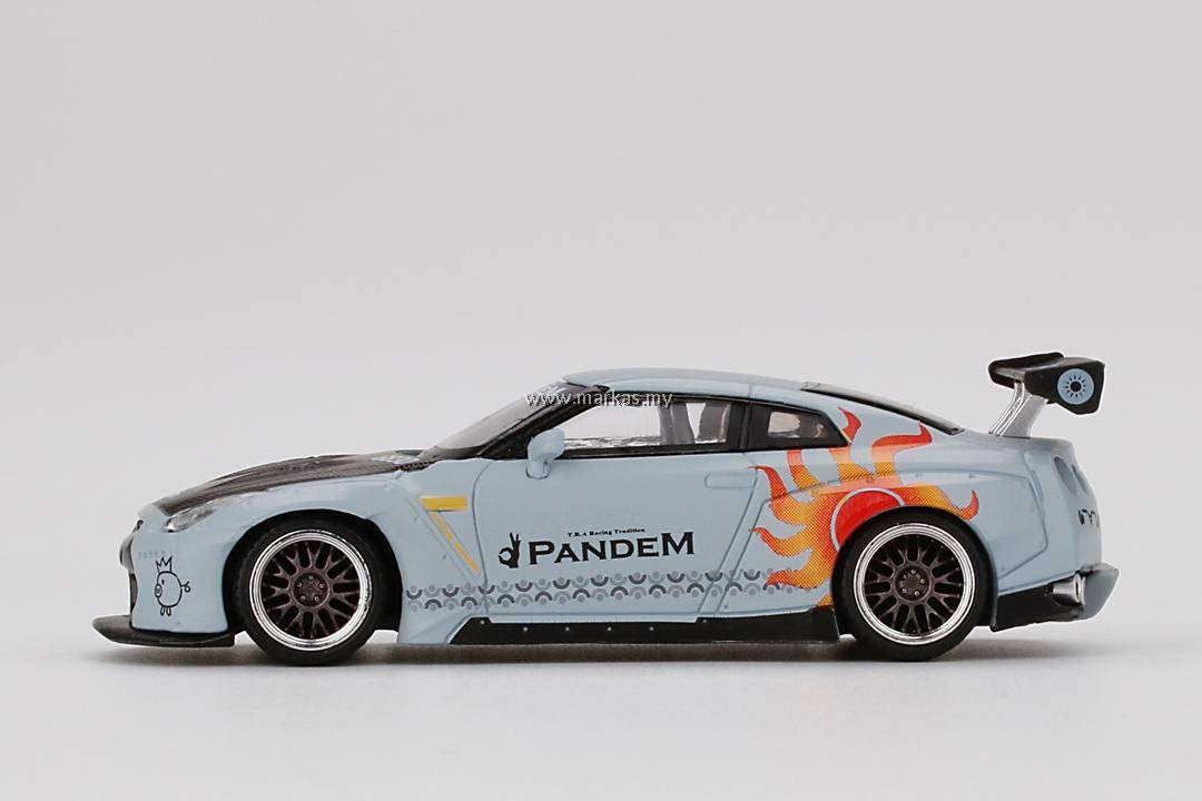 MINI GT 1/64 #98 TAIWAN EXCLUSIVE PANDEM GT-R R35 GT WING ROCAF