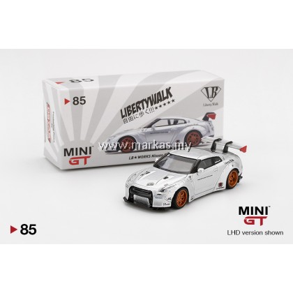 MINI GT 1/64 #85 TAIWAN EXCLUSIVE LB WORKS NISSAN GT-R R35 TYPE 1