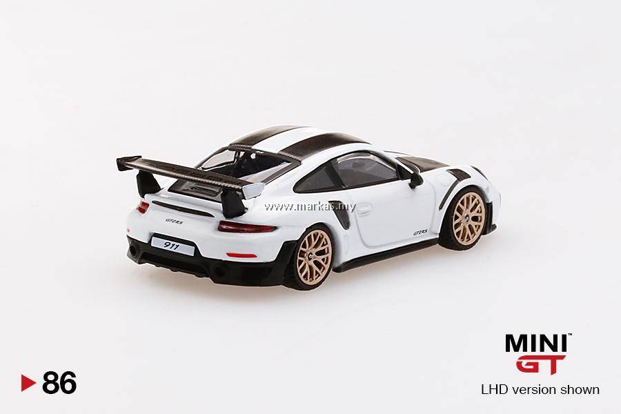 MINI GT 1/64 #86 PORSCHE 911 GT2 RS WEISSACH PACKAGE