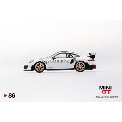 MINI GT 1/64 #86 PORSCHE 911 GT2 RS WEISSACH PACKAGE