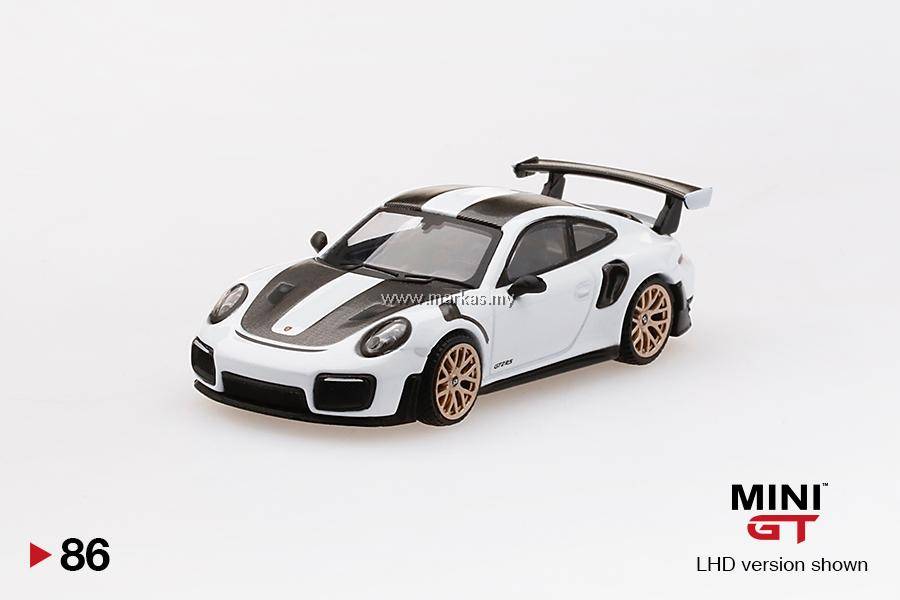 MINI GT 1/64 #86 PORSCHE 911 GT2 RS WEISSACH PACKAGE