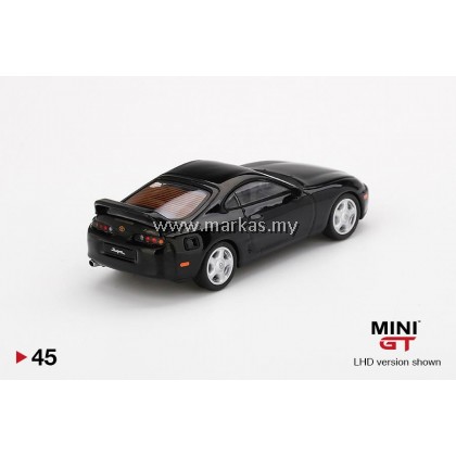 MINI GT 1/64 #45 TOYOTA SUPRA (JZA80) BLACK