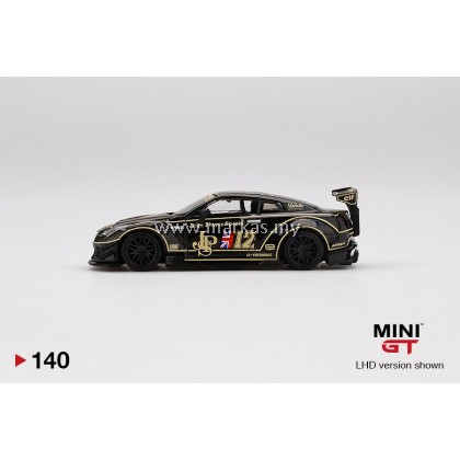 MINI GT 1/64 #140 LB WORKS NISSAN GT-R R35 TYPE 2 REAR WING VER