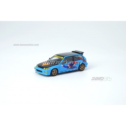 INNO MODELS INNO64 1/64 HONDA CIVIC EF9 NO GOOD RACING JDM