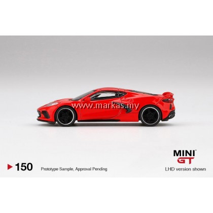 MINI GT 1/64 #150 CHEVROLET CORVETTE STINGRAY 2020 TORCH RED