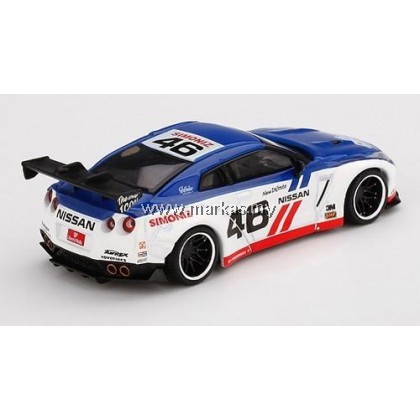 MINI GT X MIJO EXCLUSIVE 1/64 #132 LB☆WORKS NISSAN GT-R #46 INFINITY