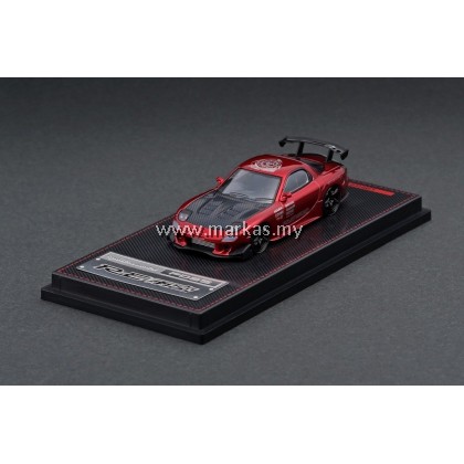 IGNITION MODEL 1/64 MAZDA RX-7 (FD3S) RE AMEMIYA RED METALLIC