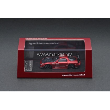 IGNITION MODEL 1/64 MAZDA RX-7 (FD3S) RE AMEMIYA RED METALLIC