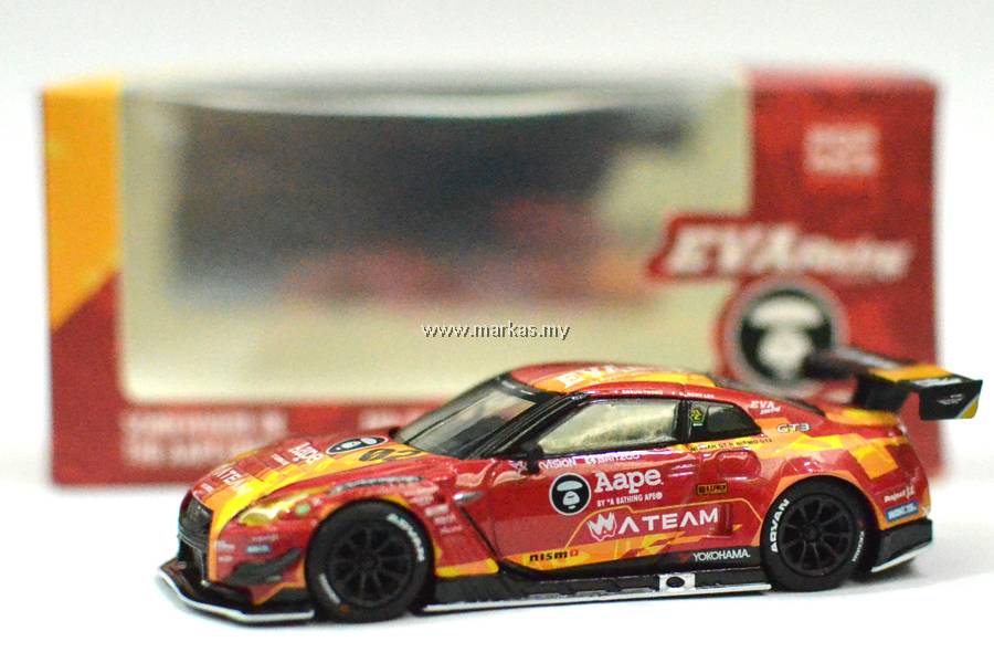 MINI GT X POP RACE 1/64 EVA RT TEST TYPE-02 X WORKS GT-R