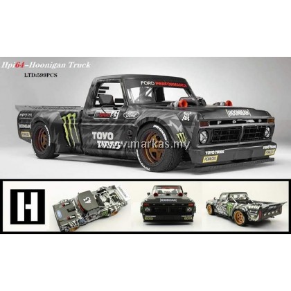 HPI64 MODELS 1/64 FORD PERFORMANCE HOOLIGAN TRUCK MONSTER TOYO TIRES LIMITED EDITION