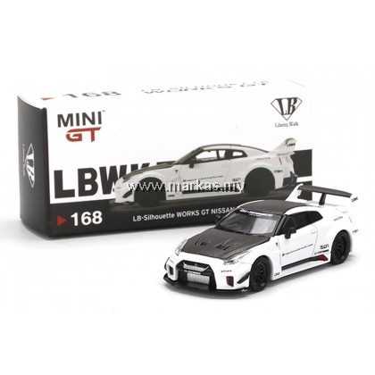 MINI GT 1/64 #191 LB-SILHOUTTE WORKS GT NISSAN 35GT-RR VER 1 LAVA RED
