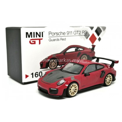 MINI GT 1/64 #160 PORSCHE 911 (991) GT2 RS GUARDS RED LHD TAIWAN