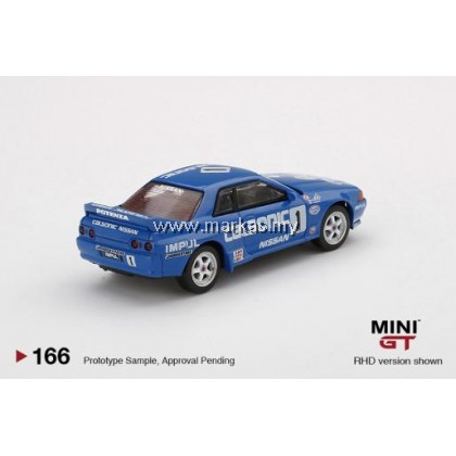 MINI GT 1/64 #166 NISSAN SKYLINE GT-R (R32) GR. A #1 CALSONIC 1991
