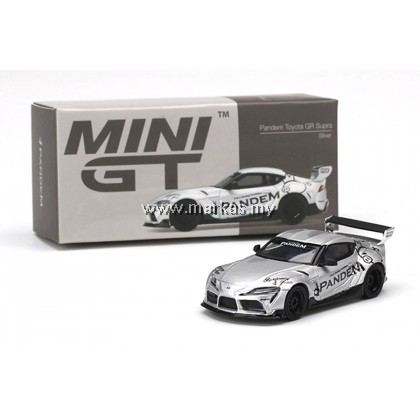 MINI GT 1/64 #175 PANDEM TOYOTA GR SUPRA V1.0 SILVER