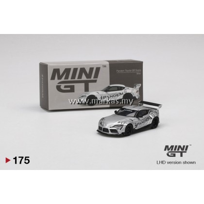 MINI GT 1/64 #175 PANDEM TOYOTA GR SUPRA V1.0 SILVER