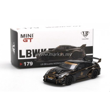 MINI GT 1/64 #191 LB-SILHOUTTE WORKS GT NISSAN 35GT-RR VER 1 LAVA RED