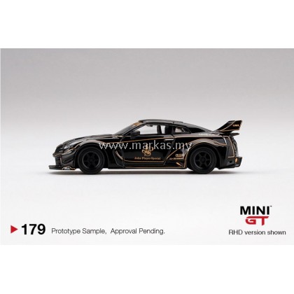 MINI GT 1/64 #179 LB-SILHOUETTE WORKS GT NISSAN 35GT-RR VER.1 JPS