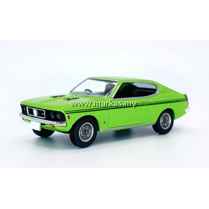 TOMICA LIMITED VINTAGE 1/64 LV-N204D MITSUBISHI COLT GALANT GTO MR YELLOW GREEN