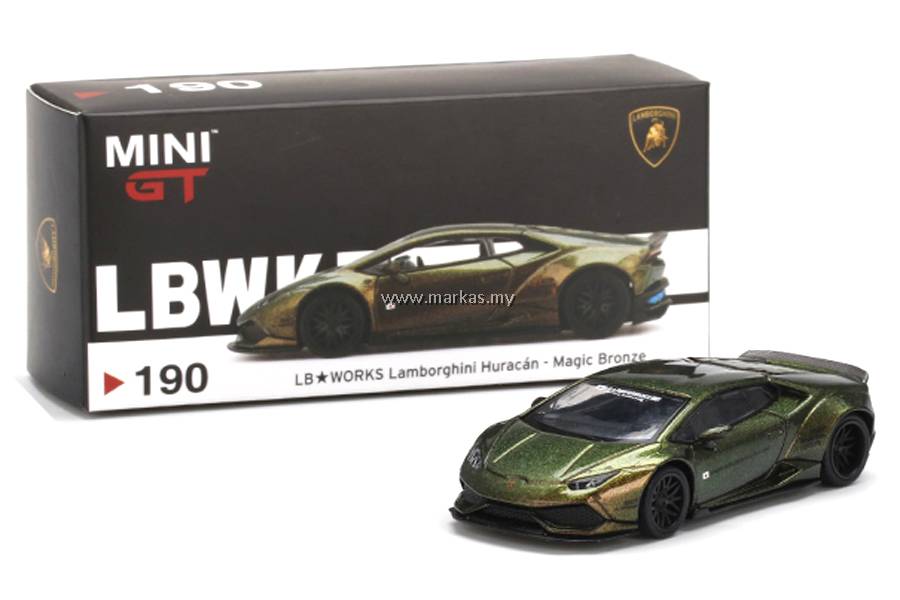 MINI GT 1/64 #190 LB WORKS LAMBORGHINI HURACAN VER.2 MAGIC BRONZE