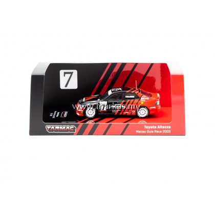 TARMAC WORKS HOBBY64 1/64 TOYOTA ALTEZZA MACAU GUIA RACE 2003 #7